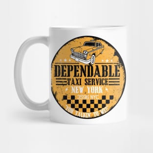 Dependable Taxi Service Mug